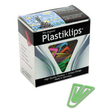 Baumgartens® Plastiklips Paper Clips, Extra Large, Assorted Colors, 50-box freeshipping - TVN Wholesale